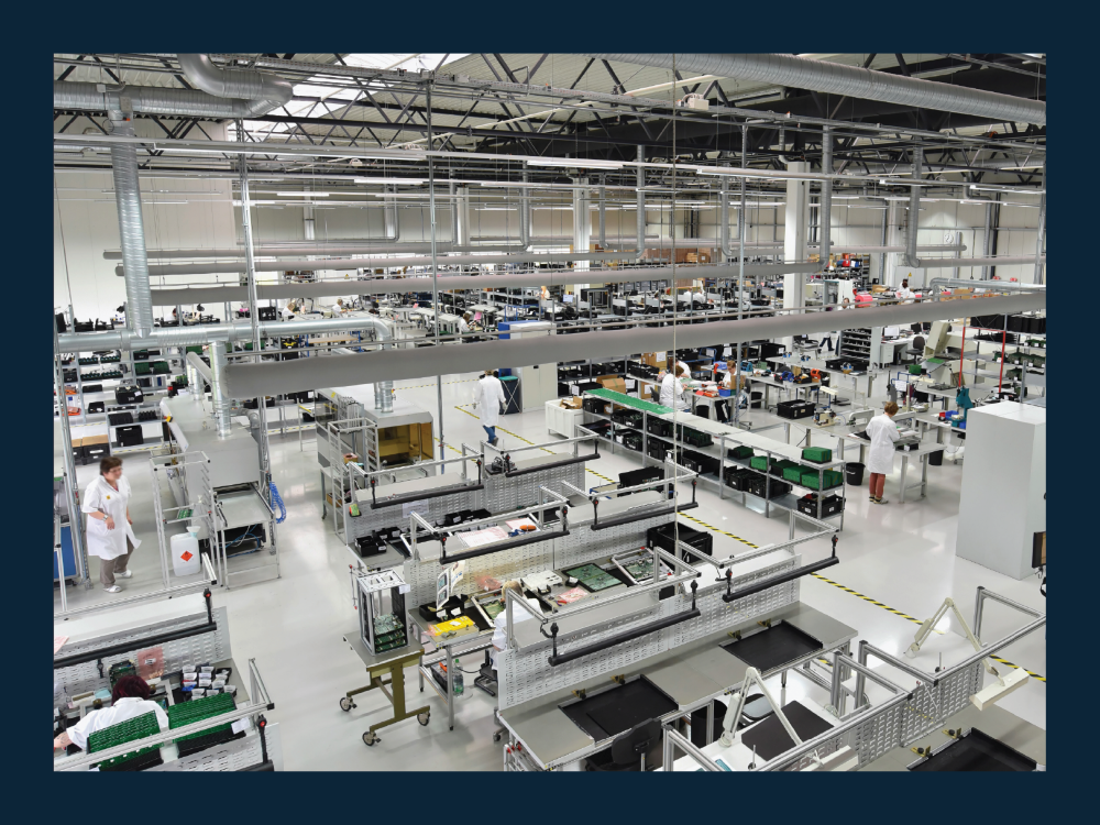 Electronics manufacturing facility photo